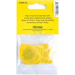 Dunlop 418P60 Player’s Pack de 12 Médiators 0,60 mm & Dunlop 558P073 Médiators Tortex Flow Standard 0,73mm sachet de 12 - Les Beatles, Paul McCartney, John Lennon, RIngo Starr, George Harrison Dunlop 418P60 Player's Pack de 12 Médiators 0,60 mm & Dunlop 558P073 Médiators Tortex Flow Standard 0,73mm sachet de 12 – Image 6