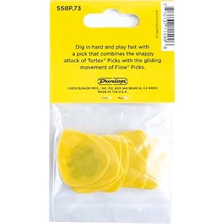 Dunlop 418P60 Player’s Pack de 12 Médiators 0,60 mm & Dunlop 558P073 Médiators Tortex Flow Standard 0,73mm sachet de 12 - Les Beatles, Paul McCartney, John Lennon, RIngo Starr, George Harrison Dunlop 418P60 Player's Pack de 12 Médiators 0,60 mm & Dunlop 558P073 Médiators Tortex Flow Standard 0,73mm sachet de 12 – Image 6