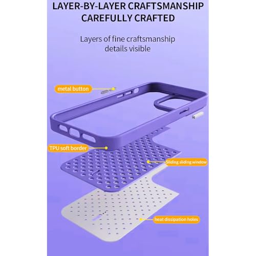 Image of amazon basics Basic Case for Apple iPhone 15 Pro (Silicone Purple)