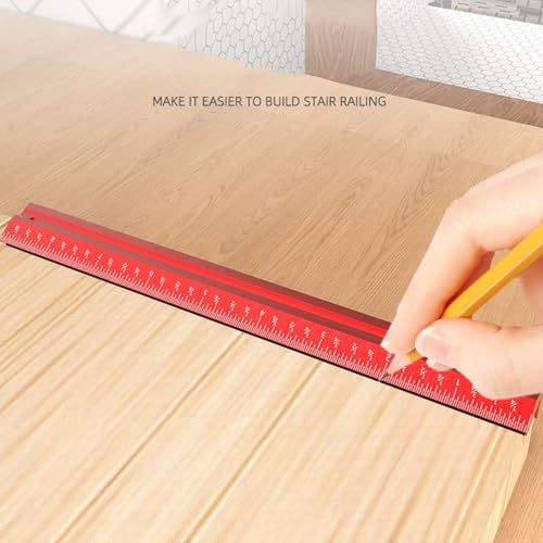 Règle d'architecte pour menuiserie et coupe avec outils de mesure de précision - 3