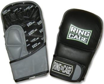 Miniatura 2 de Guantes de combate de seguridad MMA - Todo de cuero
