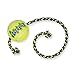 KONG SqueakAir Hundespielzeug Ball mit Seil, Medium, 3 Stück