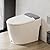 CASTA DIVA CD-W10V Non-electric Elongated Bidet Toilet for Bathroom, Built-in Air Pressure-Assisted System for Power Flush,Footkick Flush,Soft Open and Close, 1.0GPF