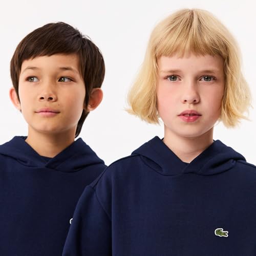 Lacoste Boys' Core Fleece Pullover Hoodie 5