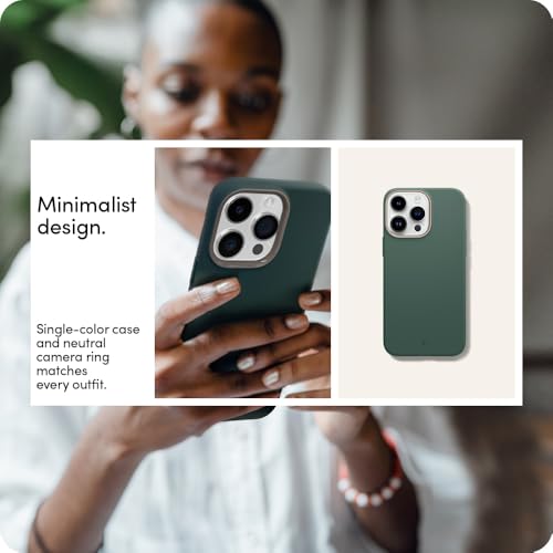Image of Spigen Cyrill UltraColor Mag | iPhone 14 Pro Case | Green iPhone 14 Pro Back Cover | TPU+Poly Carbonate - Kale