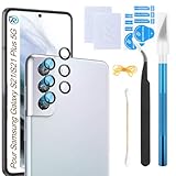 kit carburatore 21 dellorto Facile à installer : livré avec des outils (pince à épiler antistatique/couteau de sculpture en métal/coton-tiges/bande en caoutchouc/tampons de nettoyage) pour faciliter l'installation de la lentille de la caméra arrière S21/S21 Plus 5G.