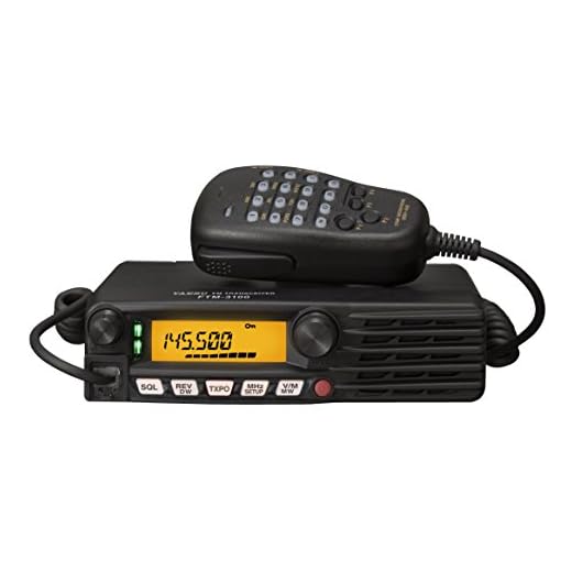 Yaesu Original FTM-3100R 144 MHz Analog Single Band Rugged 65W Mobile Transceiver - 3 Year Manufacturer Warranty