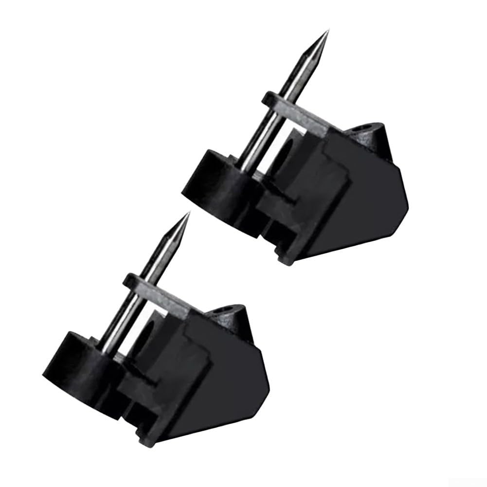 1 Paar Elektroden für Signal Fire Faserspleißgeräte AI-6A/AI-6C/AI-7/AI-7C/AI-8/AI-8C/AI-9/AI-10, stabile Leistung und hohe Zuverlässigkeit, Standardgröße aus Stahl für optische