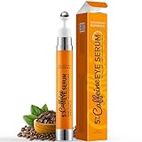 Under Eye Serum for Dark Circles, Puffiness & Fine Lines – 5% Caffeine Eye Serum for Smoother, Refreshed-Looking Skin – 0.56 oz