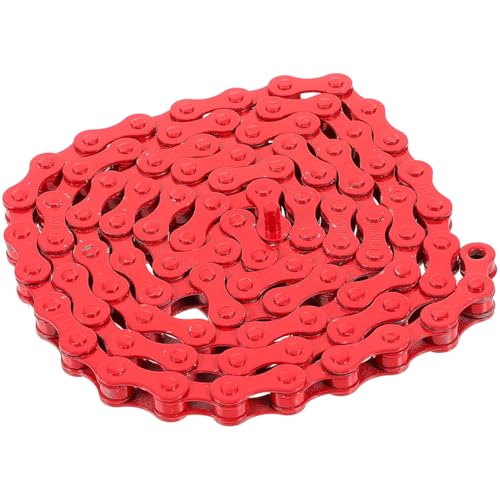Chaine rouge de rechange pour velo de route elimination des bruits de transmission
