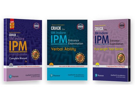 Crack IIM Indore IPM 2017 COMBO (3 Books): Guide, Test Series, Verbal Ability
