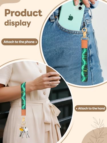 Image of Wristlet Keychain for Women and Men, Key Chain Holder, Wrist Lanyard for Keys