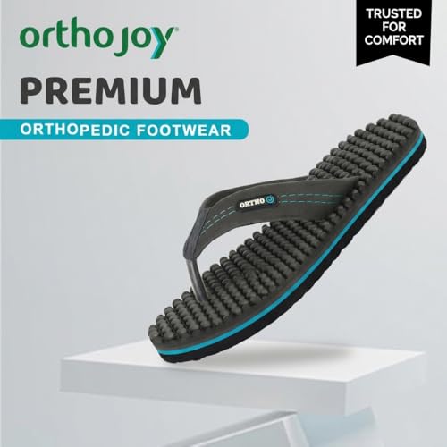 Image of ORTHO JOY House Slipper for Women's Care | Orthopaedic | Diabetic | Acupressure | Comfortable | MCR | Flip Flop Ladies and Girl's Home for Daily Use