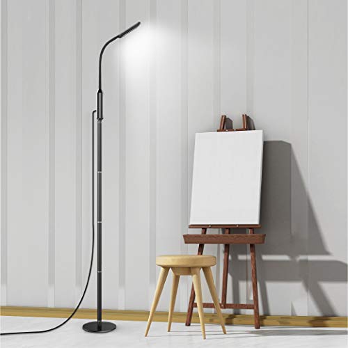 trond led gooseneck floor lamp