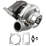 INGKAN GT35 GT3582 Turbo Charger T3 AR.70/63 Anti-Surge Compressor Turbocharger Bearing Replacement Aftermarket Parts