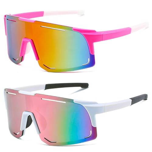 MUSELK Sport Sonnenbrille Herren Damen Fahrradbrille Sunglasses Polarisierte Sonnenbrille für Outdooraktivitäten MTB Rennrad Radfahren Biking Ski Sonnenbrille mit UV400