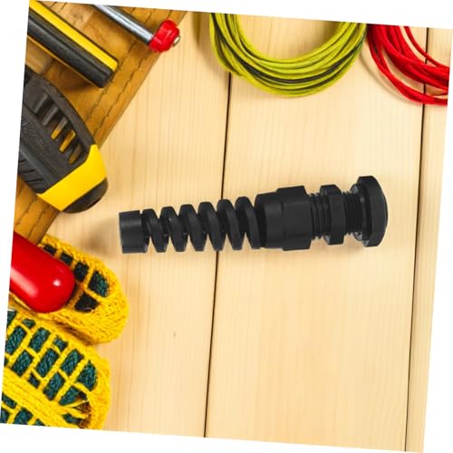 Conectores de nailon negro Gatuida para solucionar tirones de cables de 4-8mm en maquinaria 8