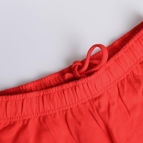 Women Workout Fitness Lounge Comfy Sweat Shorts Athletic Running Drawstring Terry Cotton Shorts - Image 4