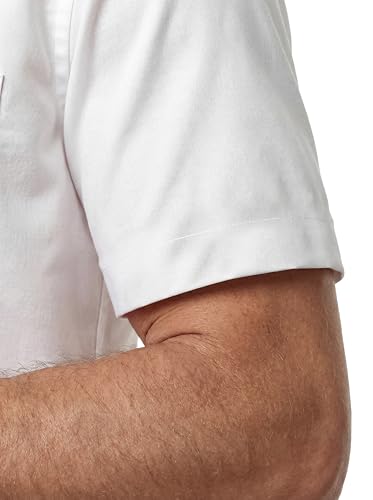 OLYMP Luxor modern fit Hemd Bügelfrei Herren Baumwolle weiß Kent