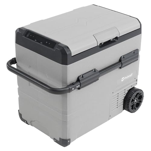 Outwell Arctic Frost 55l 12v 230v Wheeled Rigid Portable Cooler One Size