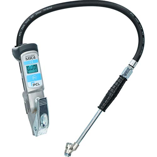Image of PCL Digital Air Tyre Inflator 4-250PSI Hose 0.53m DAC403 Accura MK4 Twin End