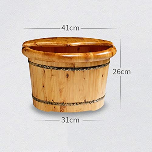 Bañera de pies de madera para adultos miniatura 2