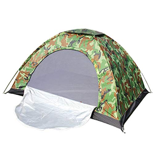 Tente verte camouflage anti-moustiques : la solution légère pour pêcher et camper seul