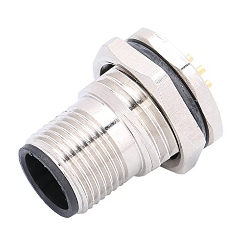 Adaptador Resistente Al Agua con Blindaje de Enchufe de Montaje en Panel para Rosca F1 Nema2000 Ip67 IEC M12 P8 Industry 4.0, D4