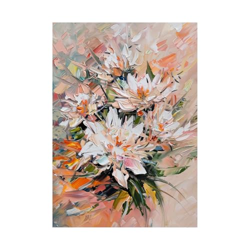 Impression sur toile intissée de haute qualité GFDJKHT art mural végétal raffiné