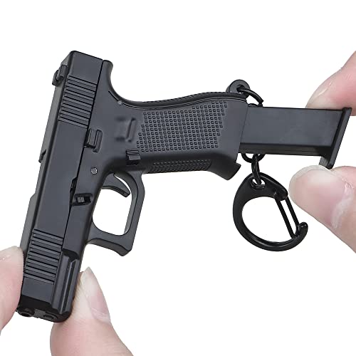 Image of G45 Keychain Good Gift for Boyfriend or Husband 1:4 Mini Pistol Shape Keychain