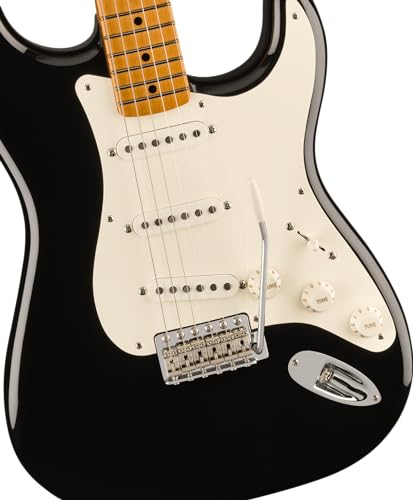 Fender Vintera II ’50s Stratocaster MN Black – Guitare Électrique - Les Beatles, Paul McCartney, John Lennon, RIngo Starr, George Harrison Fender Vintera II '50s Stratocaster MN Black - Guitare Électrique – Image 4