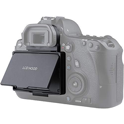 Protector de pantalla 6D con parasol de cámara profesional para Canon 6D Mark I 5