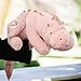 Dodhse Pterosaur Stuffed Animal with Wings - Cute Soft Dinosaurs Plush Toys Little Flying Dragon Plushies Pillow Doll Christmas Birthday Gifts for Kids Boys Girls (Pink,27.55inch/70cm)