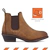 Frye Supply Women's FR40502F Dark Brown The Safety-Crafted Chelsea Boot Steel Mid-Cut, 5.5M #1