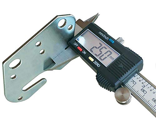 Caforo Universal Wood Bed Rail Hook Plates For Beds Frame Bracket Headboard Footboard Replacement Wooden Bed Parts Or New Bed Constructions - Set Of 4 #TOP4