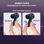 Samsung Galaxy Buds 3-FE (2025) True Wireless Bluetooth Headphones, Active Noise Cancelling, Clear Calls, Long Life Battery, Handsfree AI, Latin America Stock SM-R420NZKALTA - (Black)