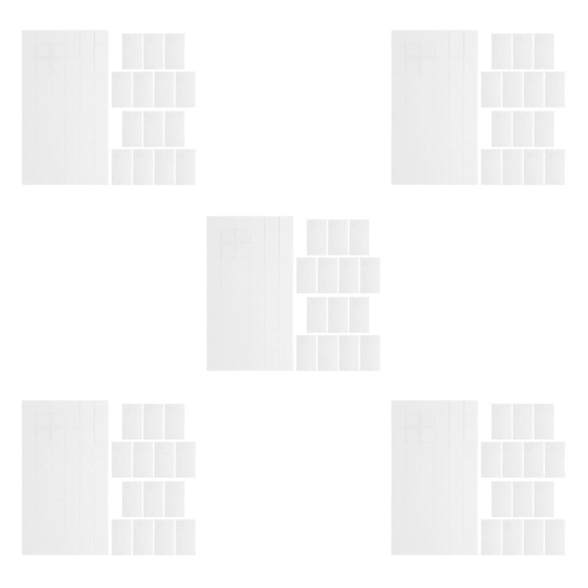 Healeved 75 Blatt Montageklebebandquadrate aus Schaumstoff für