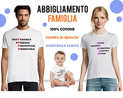 Puzzletee Tris Famiglia - Magliette e Body Neonato...