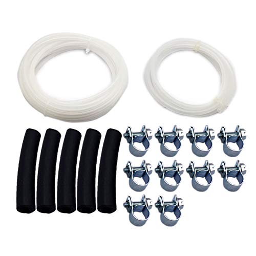 ALLMOST White 4mm Fuel Pipe Hose Line Kit Replacement 89031118 Compatible with Webasto Eberspacher Heater