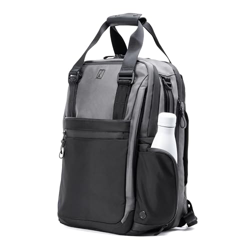 Image of Travelpro Altitude Medium Expandable Travel Laptop Backpack 25-30L, 16 Inch Laptop, Water Resistant, Work, Business, Men and Women, Falcon Grey