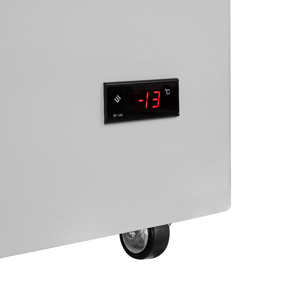 GastroHero Eiscreme-Gefriertruhe, 217L, LED-Beleuchtung, Weiß ECTE217