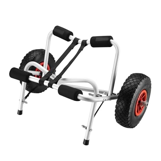 Kajakwagen Kanuwagen Bootswagen Transportwagen Trolley Surfwagen Faltbar Bootstrailer