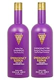 Hayashi 911 Shampoo, 1000 Ml and 911 Emergency Pack, 1000 Ml Combo Package 