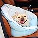WEWE Animale Domestico Secchio Aumentare Seggiolino Auto,Animale Domestico Letto con Regolabile Cinghia di Sicurezza Sicurezza di Viaggio Sede Borsa per Cuccioli E Cani Piccoli-c 60x50cm(24x20inch)