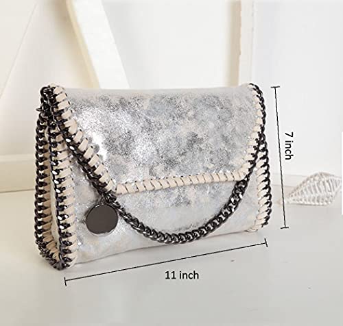 Beatfull Designer Chain Shoulder Purse for Women Soft Leather Quilted Clucth Fashion Message Crossbody bag3