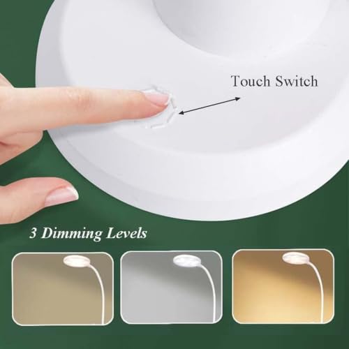 Image of Rechargeable LED Study Table Lamp with Touch Sensor