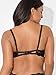Smart & Sexy Women's Signature Lace Push-up Bra, Black Hue, 38C