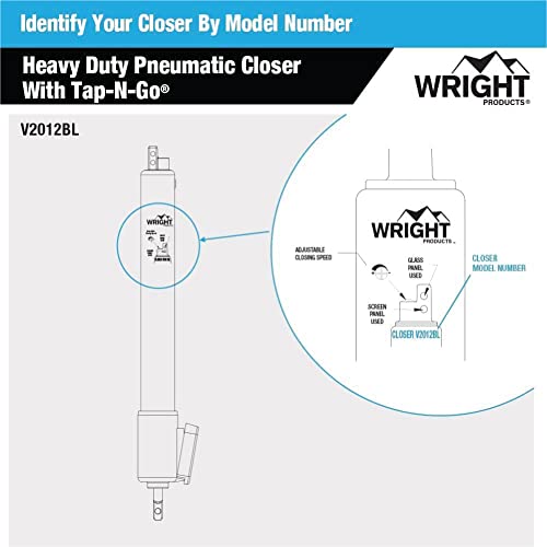 Wright Products V2012BL Heavy Duty Tap-N-Go Pneumatic Closer thumb #4