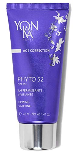 Yon-Ka Phyto 52 Skin Firming Cream (40ml) Anti-Aging Facial Moisturizer and Night Creme, Tighten Skin and Reduce the Look of Pores with Vitamin E, Paraben-Free