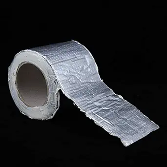 UBERSWEET Drainage pipe repair tape, roof repair tape, strong adhesion for basement roofing(1.2mm thickness 5m*10cm)